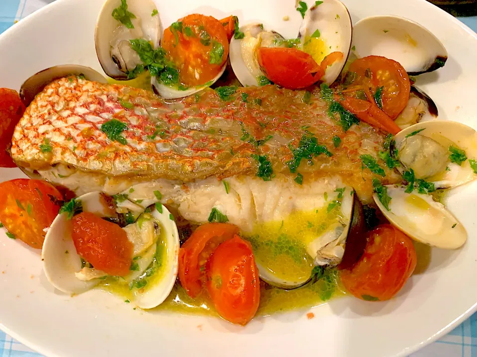 Red Snapper All'acqua Pazza|Rjさん