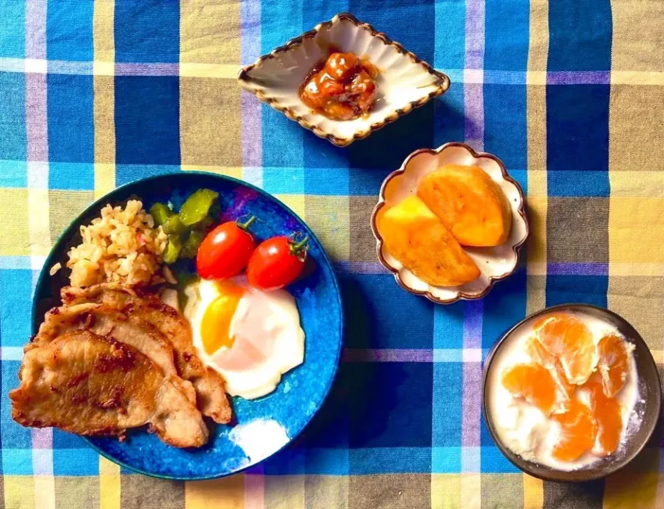 青い食卓|花玉子さん