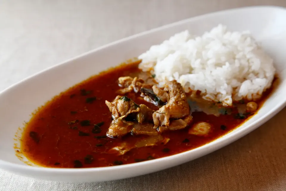 Snapdishの料理写真:ピワンのチキンカレー|マユマユさん