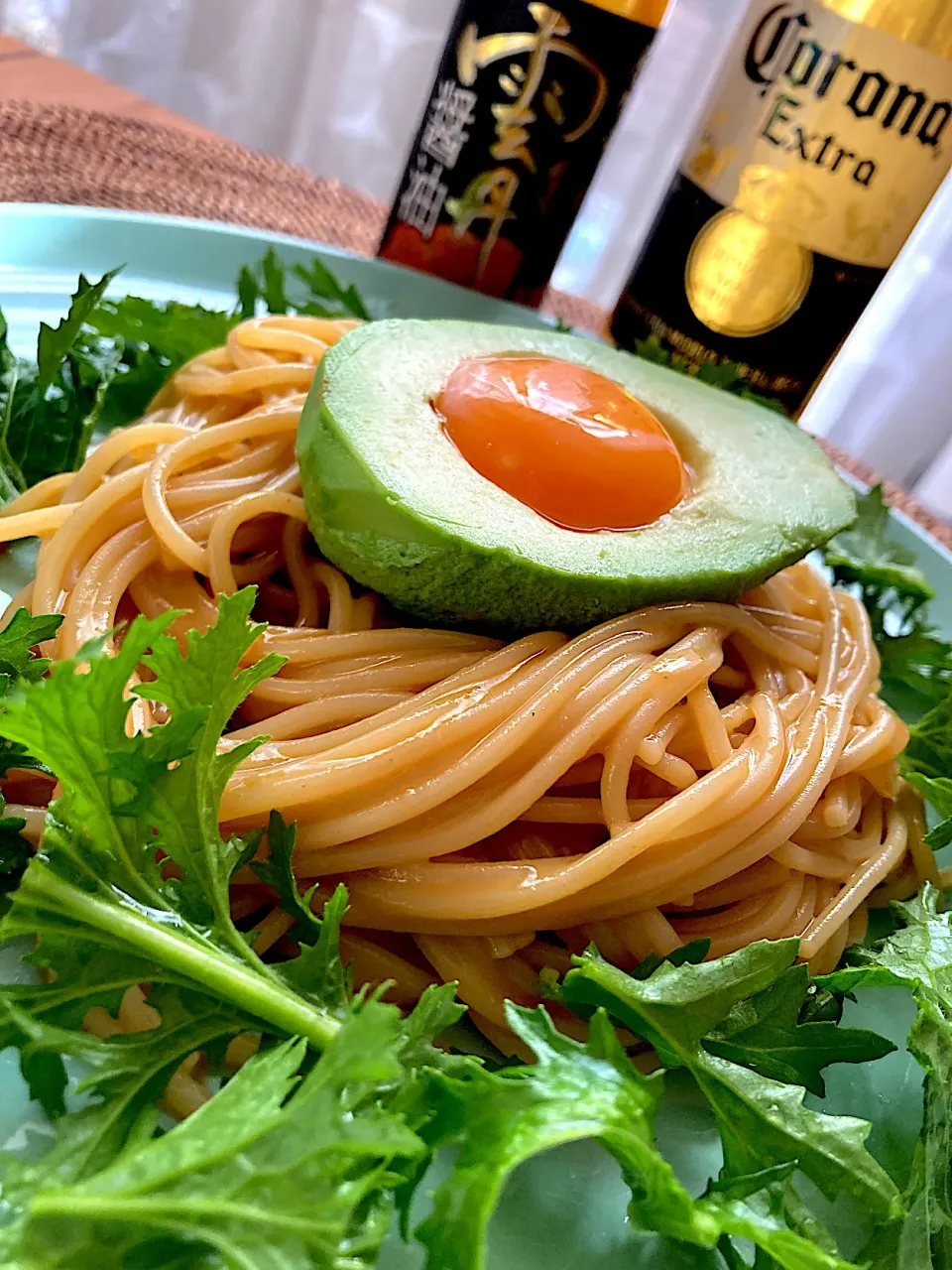 雲丹醤油で雲丹とアボカドのスパゲティ😋🍝🥑💕✨ビールに合います！酒飲みパスタ〜😆🍻✨|アイさん