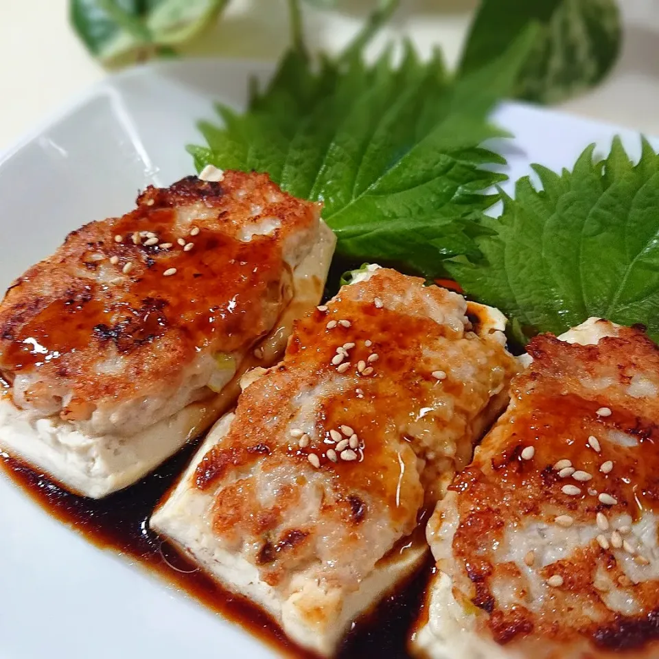 豆腐とつくねの蒲焼き|ポトスさん