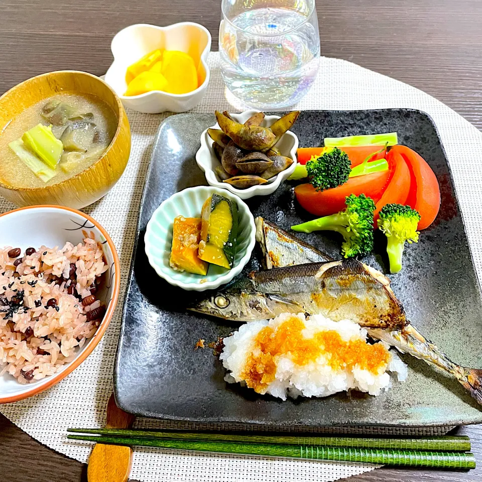 Snapdishの料理写真:11/14晩ご飯：秋ご飯定食|ななみんさん