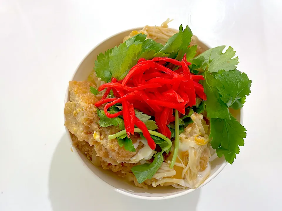 チキンカツ丼|Chikoママさん