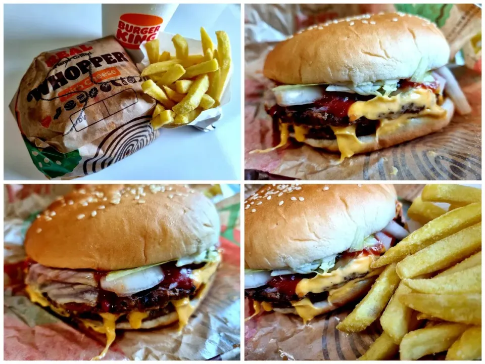 Burger King double Whopper with cheese|steven z.y.さん