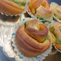 Snapdishの料理写真:Rose bicolore ripieno con pesto di rughetta|Claudia Musoccoさん