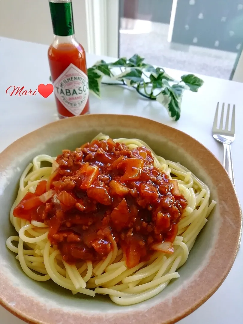 《レシピ有》我が家のミートソースパスタ。|Mariさん