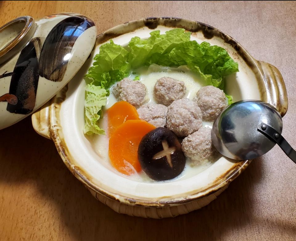 明太子チーズ団子鍋