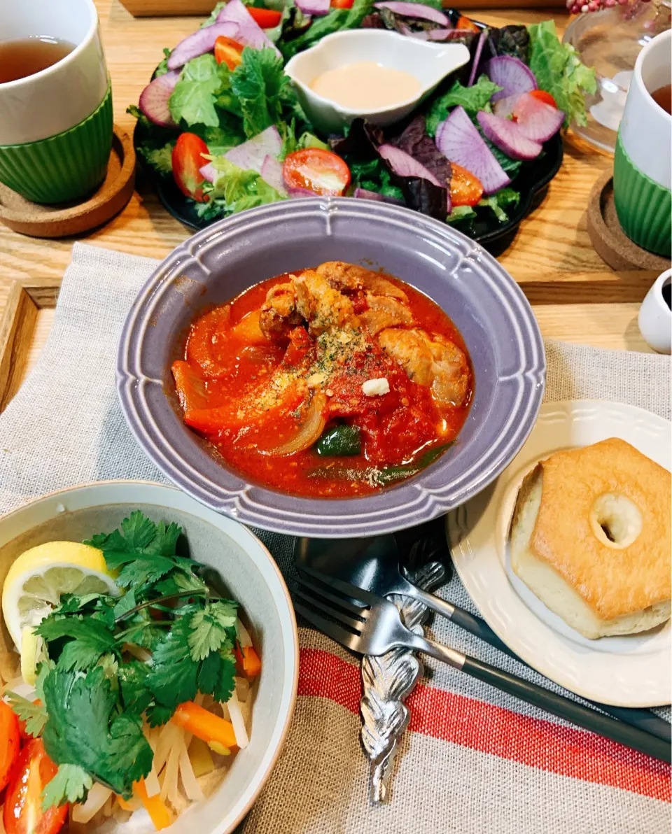 今日の晩御飯|ふわくまさん