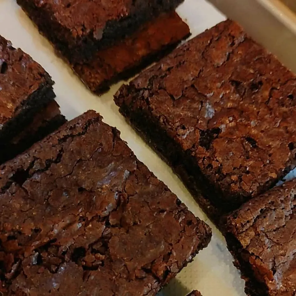 fudge brownies|Hafsa Zulfiqarさん