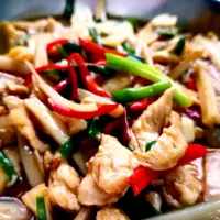 Stir Fry Chicken Breast & Lotus Root with Chilli Bean Sauce|Alicia Kokさん