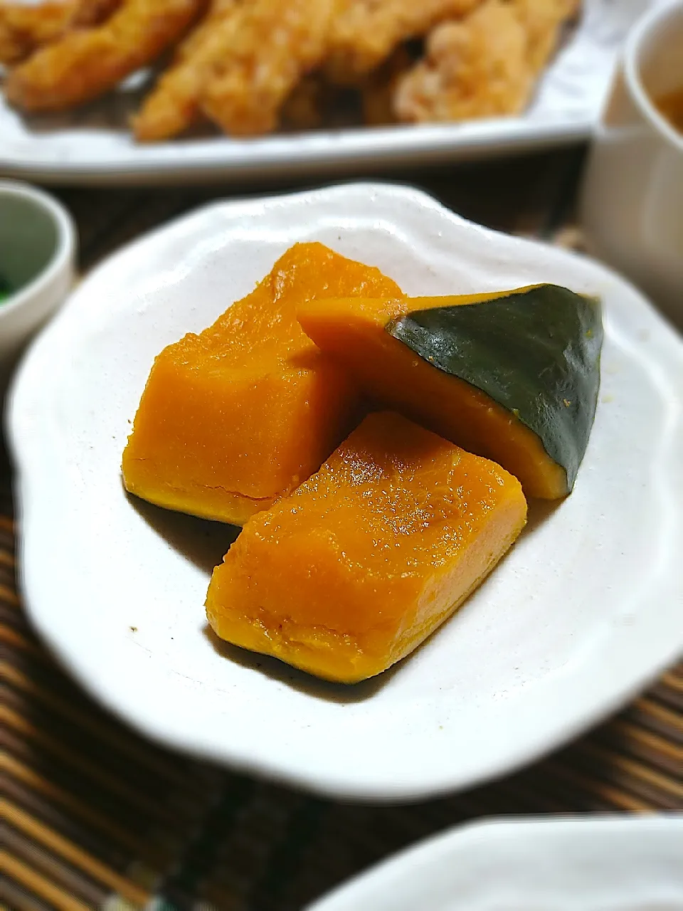 イチロッタさんの料理 かぼちゃの甘煮✨✨✨たまには真面目に作ってみよう！😉|まめころさん