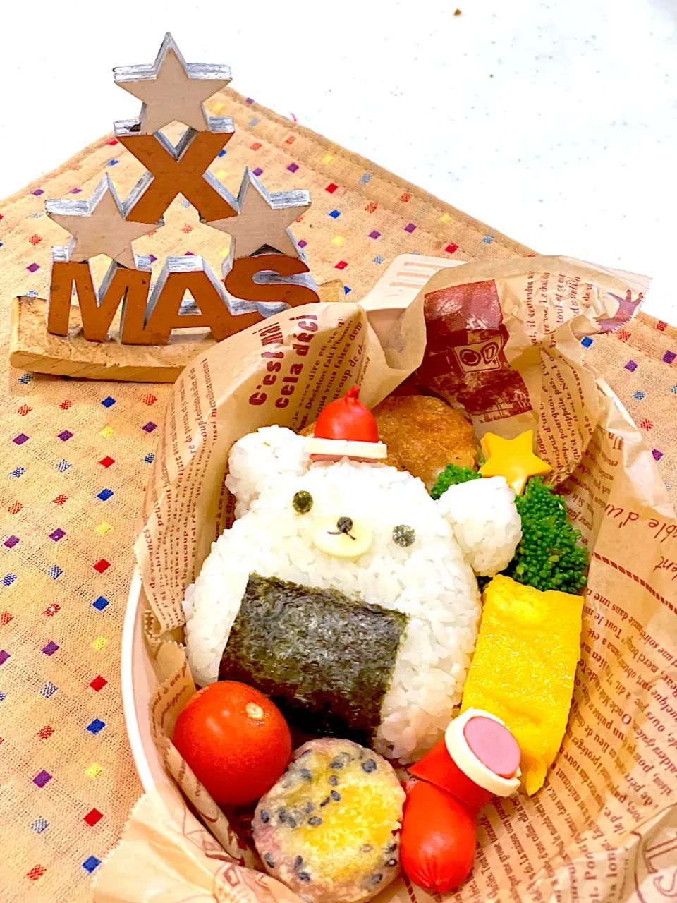 Snapdishの料理写真:クリスマスお弁当🎄|Yukiさん