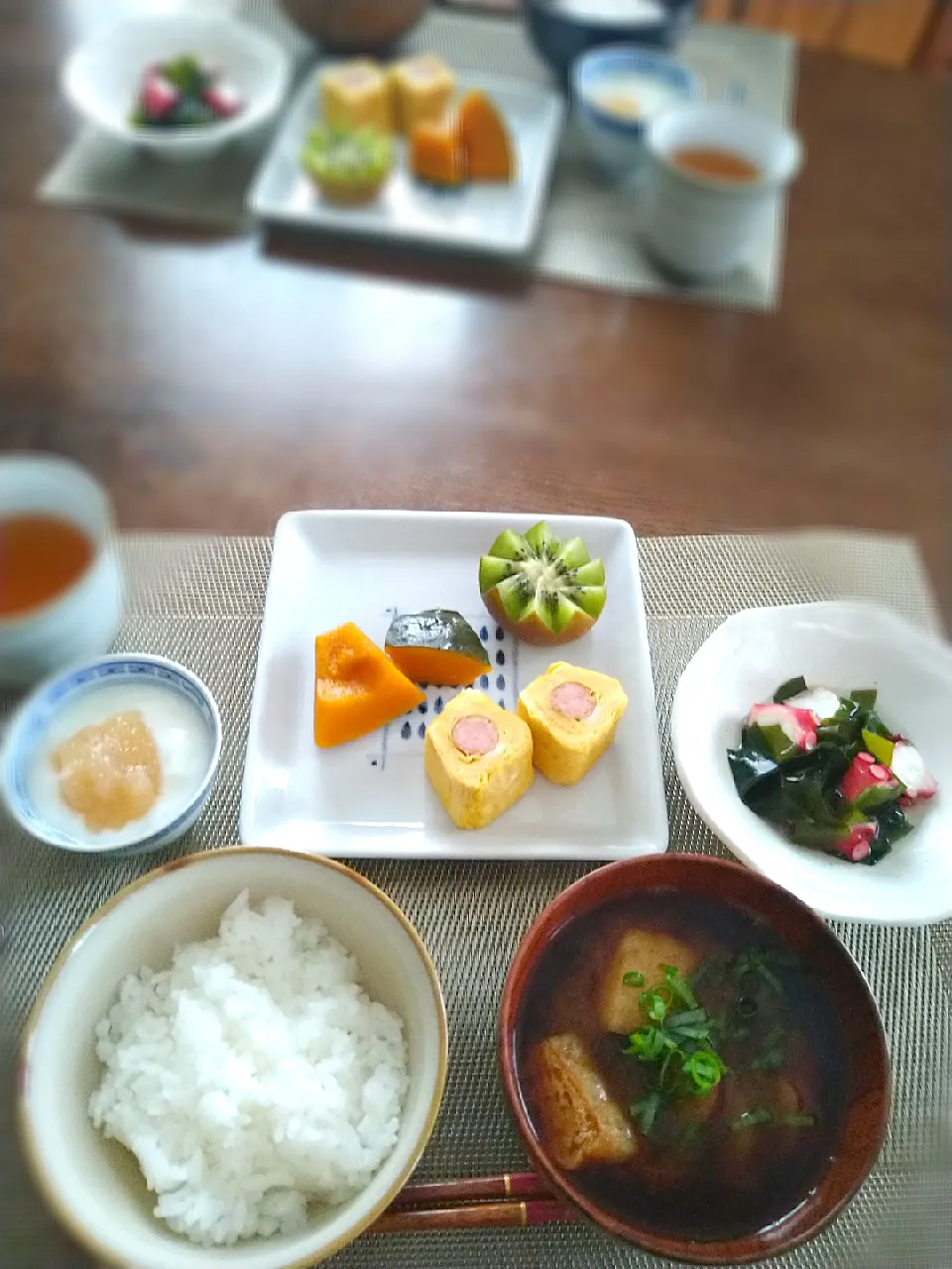 朝ごはん🌄！|まめころさん