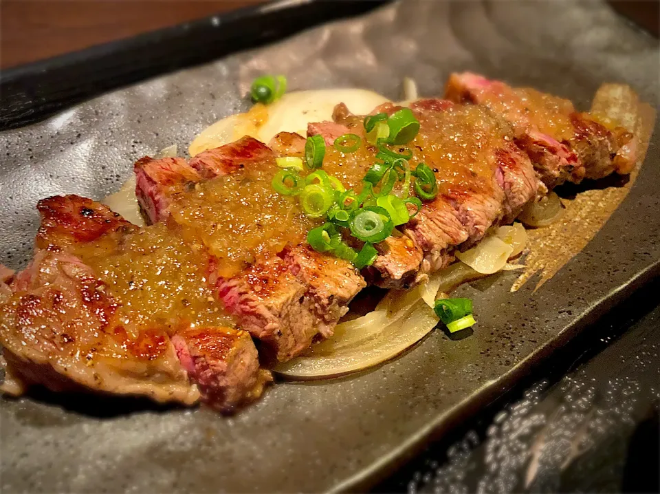 本日のお昼🥩美彩やさんザブトンステーキランチ|ジュンコ バイヤーさん