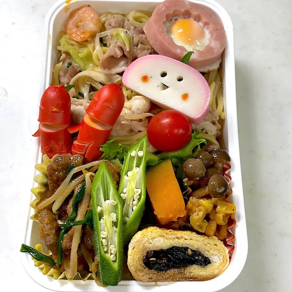 Snapdishの料理写真:2021年11月18日　オレ弁当♪|クッキングおやぢさん