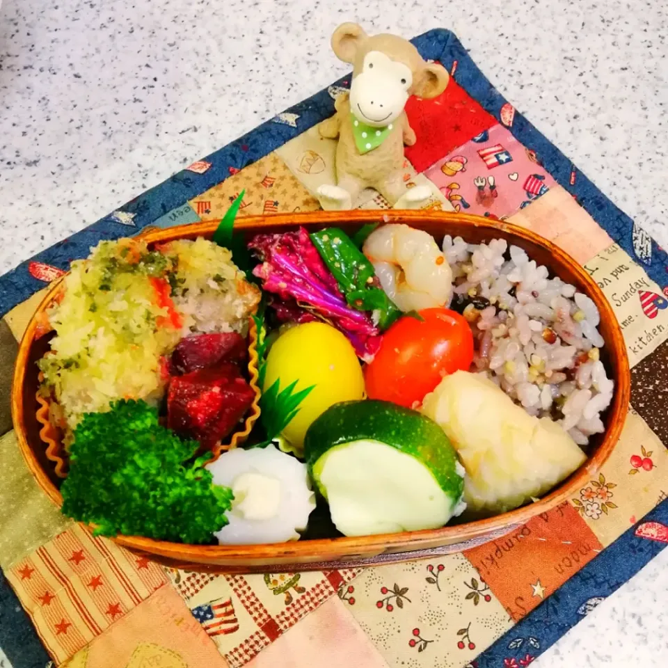 昨日のお弁当😊|naonaomimichanさん