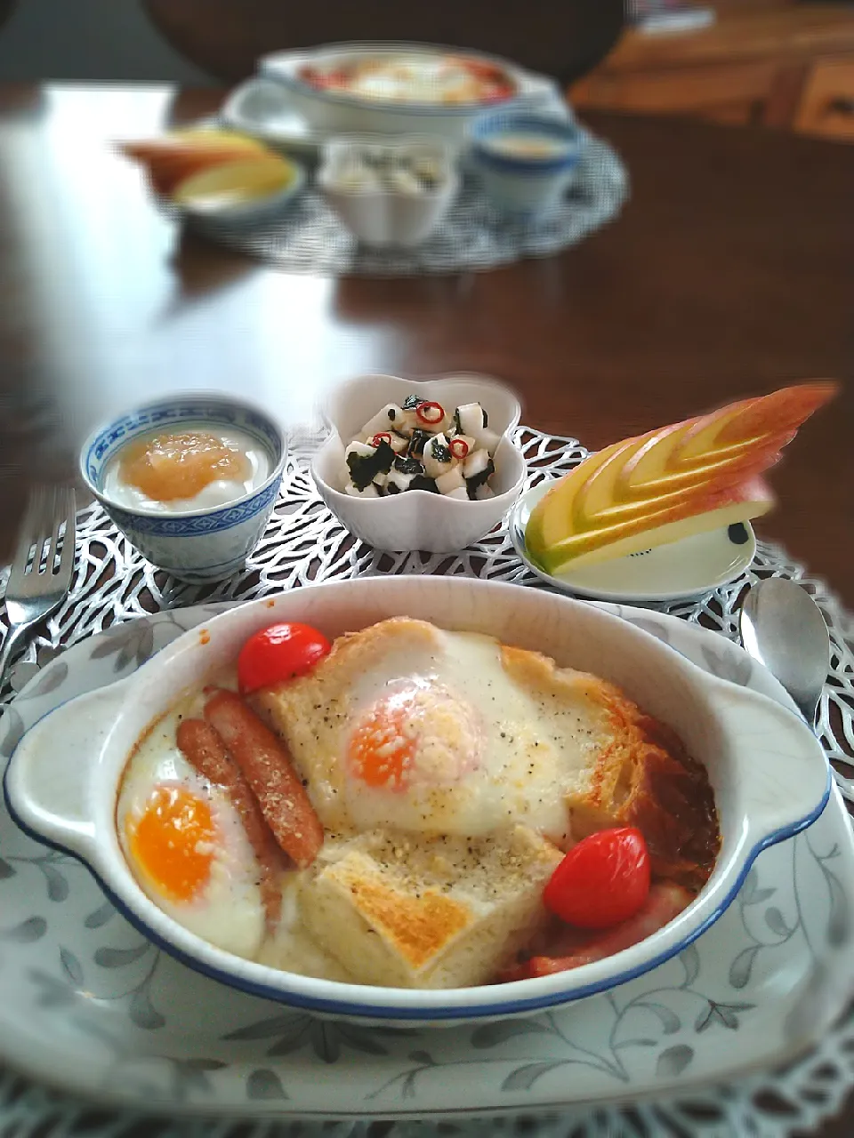 朝ごはん🌅！|まめころさん