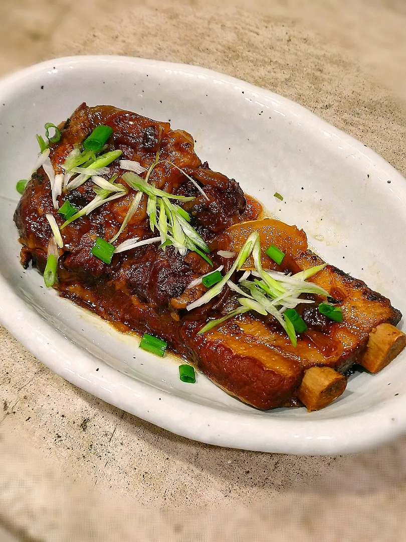 豚スペアリブの黒酢煮;Braised Pork Spare Ribs with Black Vinegar|samiさん