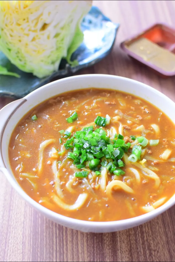 ルーで簡単！キャベツカレーうどんのレシピ|アマイモノ・クウ蔵さん