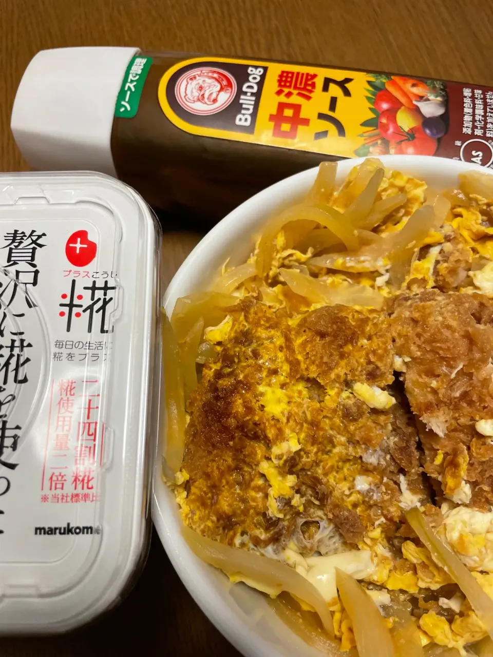 【味ソース】煮込みカツ丼|フェンさん