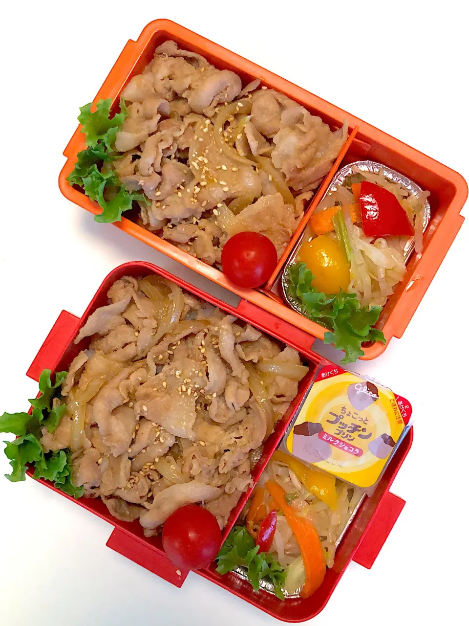 豚丼弁当♪|ikumonさん