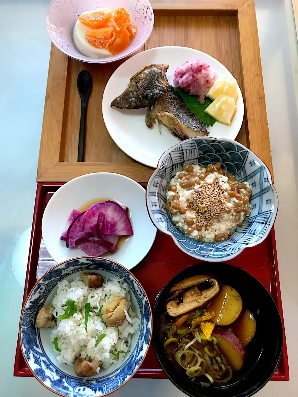 朝ごはん🍚🍠|ゆうこりんさん