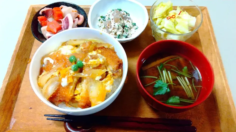 カツ丼です。|Yoshiko Miyazakiさん