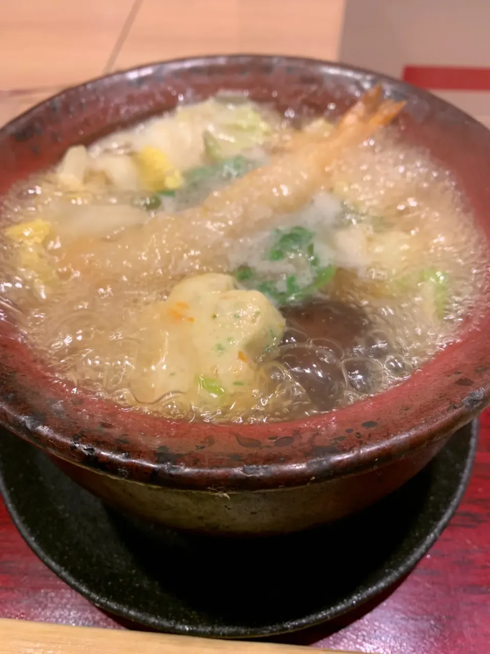 いつもの鍋焼きうどん😊|tamemitiさん