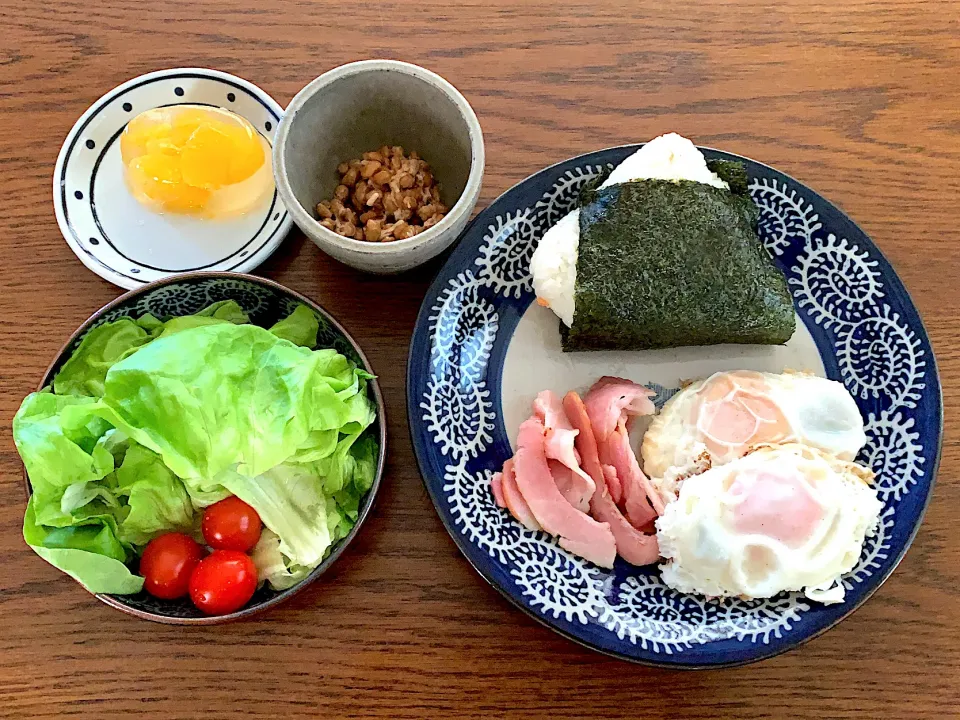 今日の昼食🥗🍳🍙20211120|rococoさん