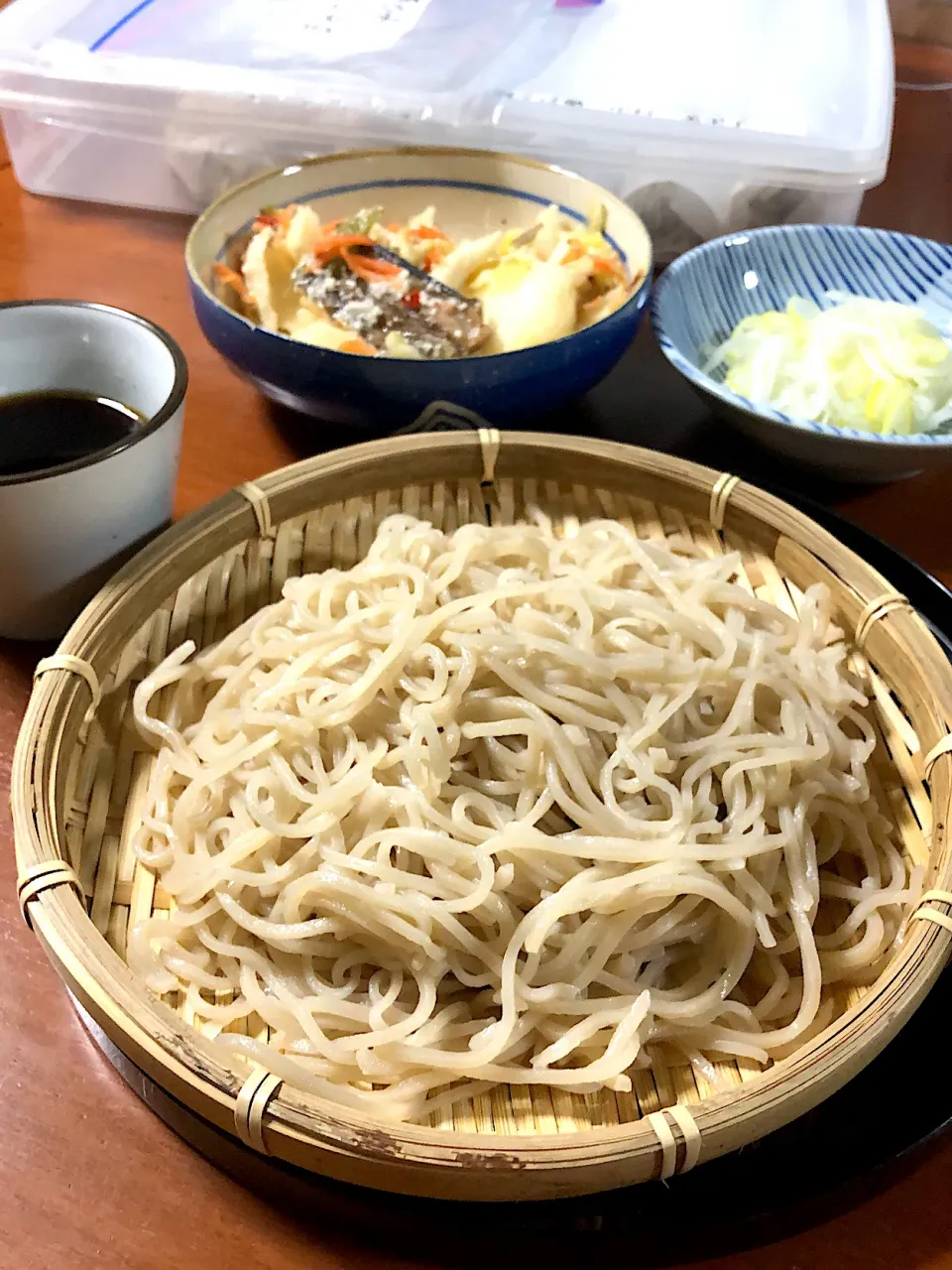 Snapdishの料理写真:自家製手打ち更科蕎麦&にしん漬け|Miekoさん