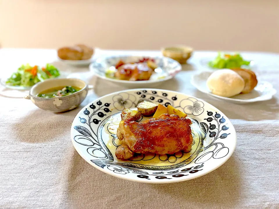 Snapdishの料理写真:晩ごはん😋|ゆかりさん