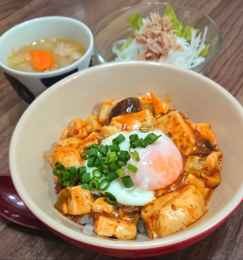 麻婆豆腐丼|ゆりちさん