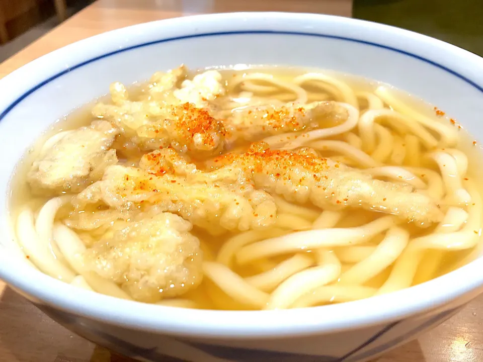 ウエストうどん　ゴボ天|etsukunさん