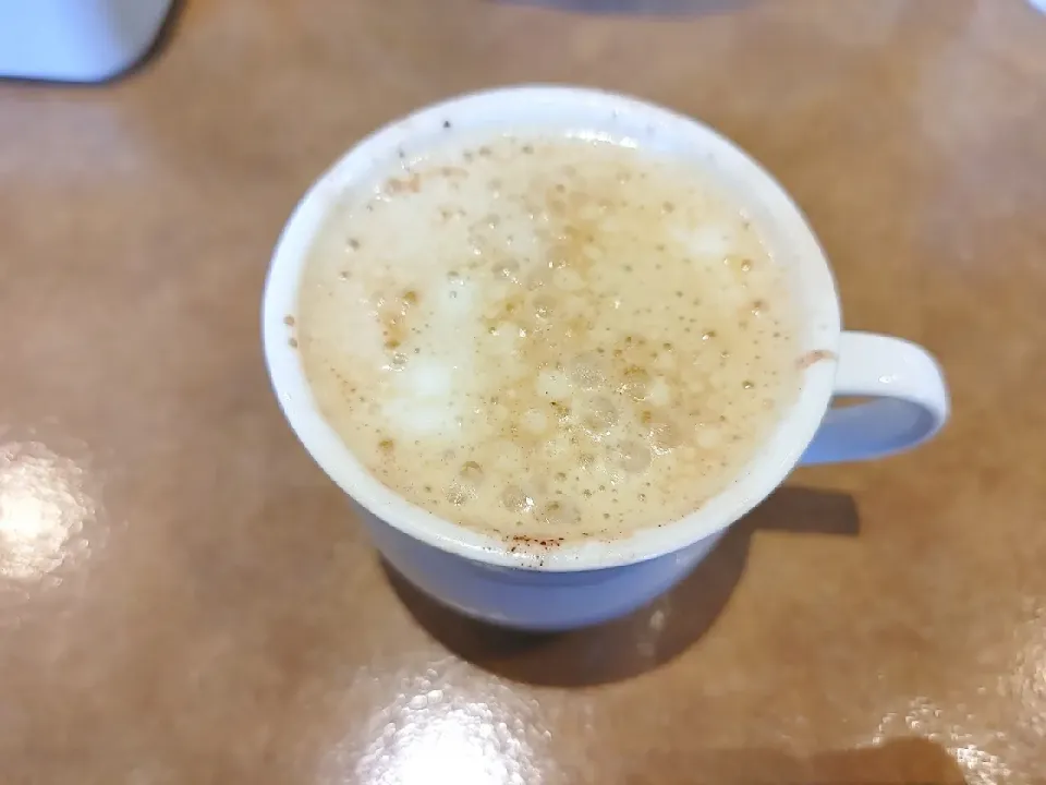 食後のカプチーノ|おてんとさんさん