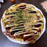 Snapdishの料理写真:お家お好み焼き|めぐみんさん