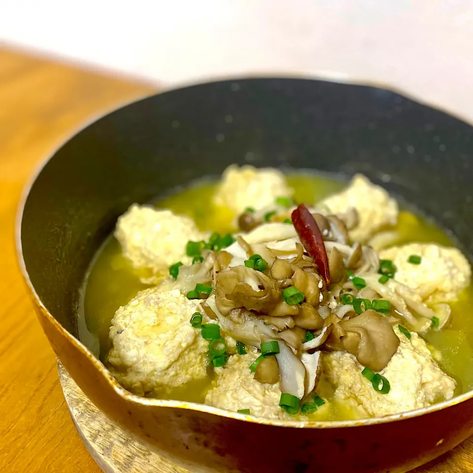 ふわっと染みた鶏豆腐＊和ヒージョ【くまの限界食堂】|yu papaさん