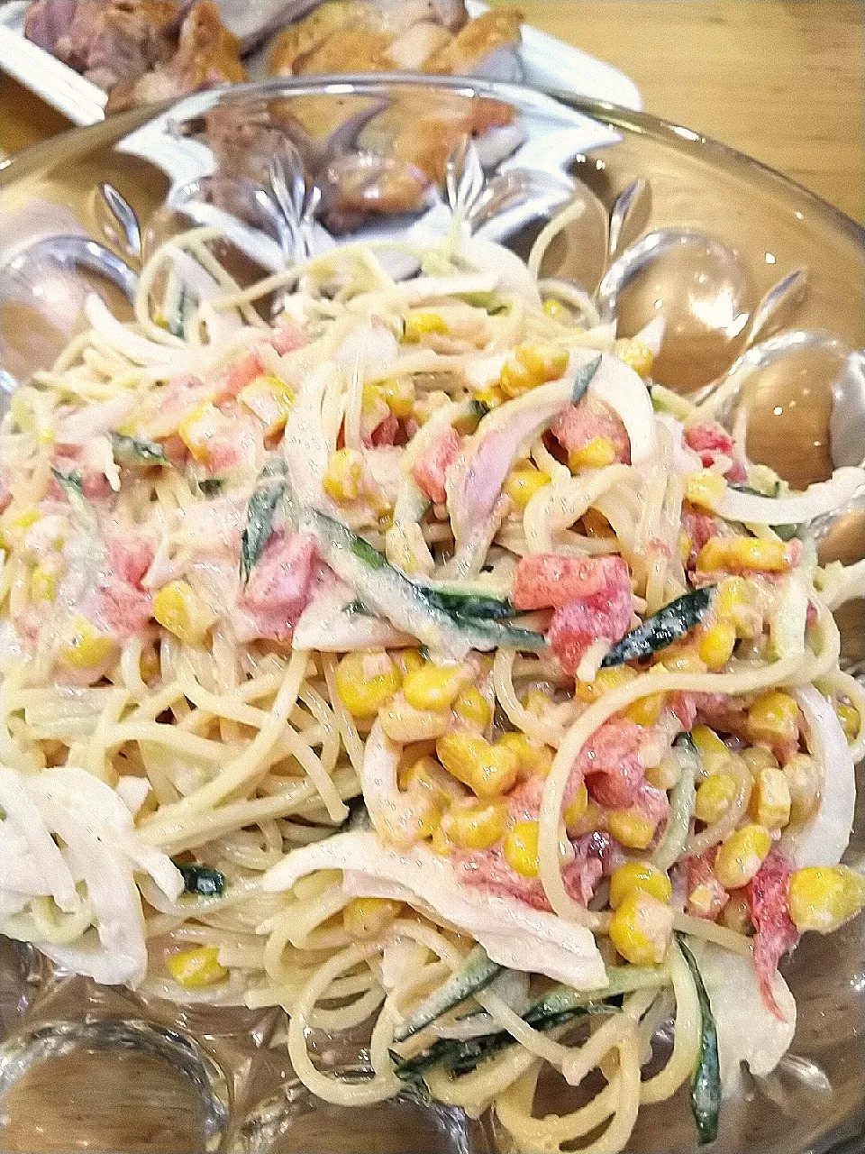 明太子パスタソースのパスタマヨネーズサラダ|pranzoさん