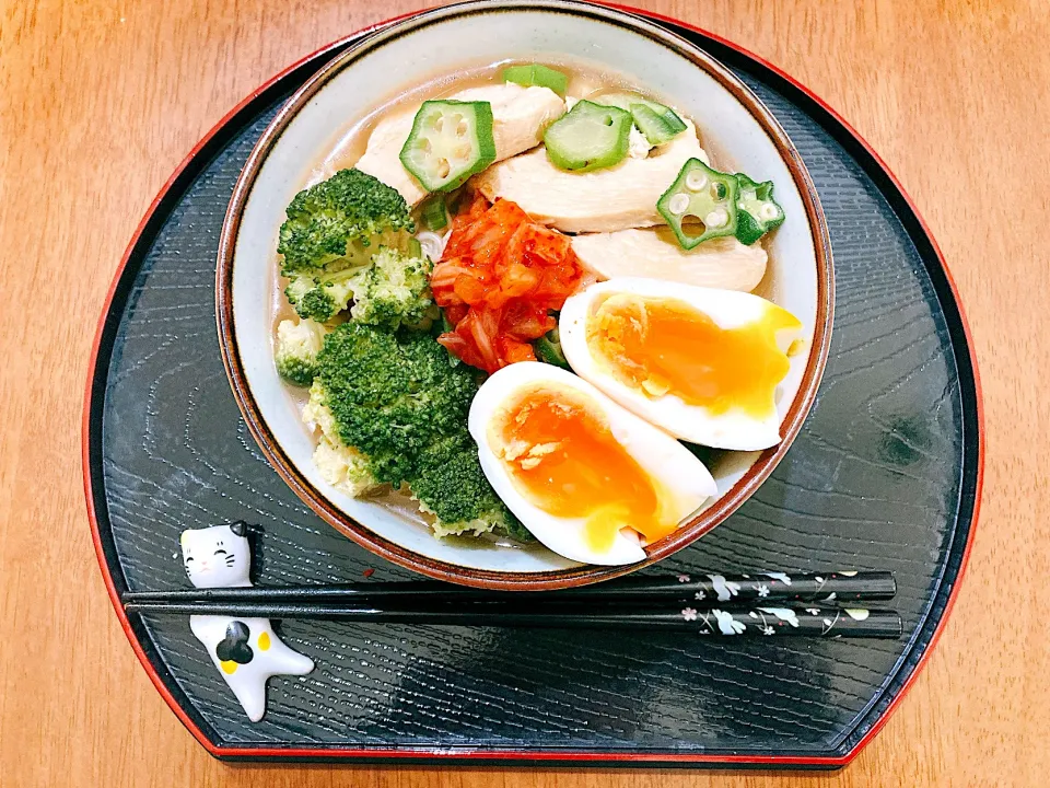 タンパク質に考慮した素麺|ゆうかさんさん