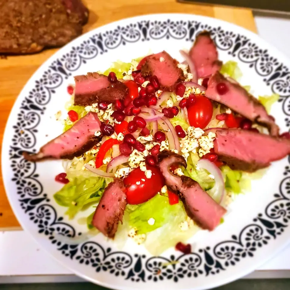 Steak Salad|Manuel Montero Jrさん