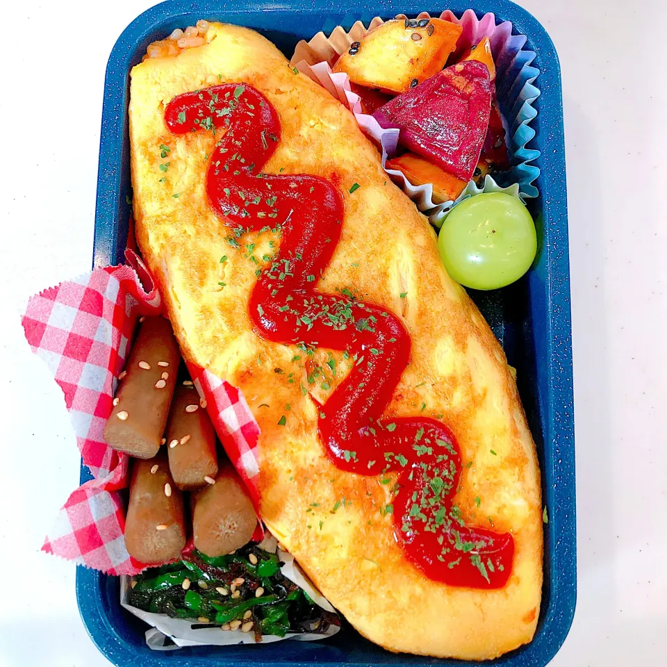 シンプルオムライス弁当🥚|a_kaoさん