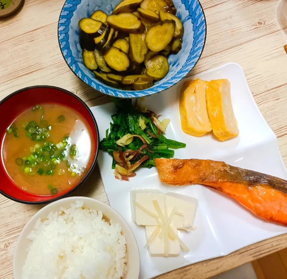 焼鮭定食|🍓マツコ🍓さん