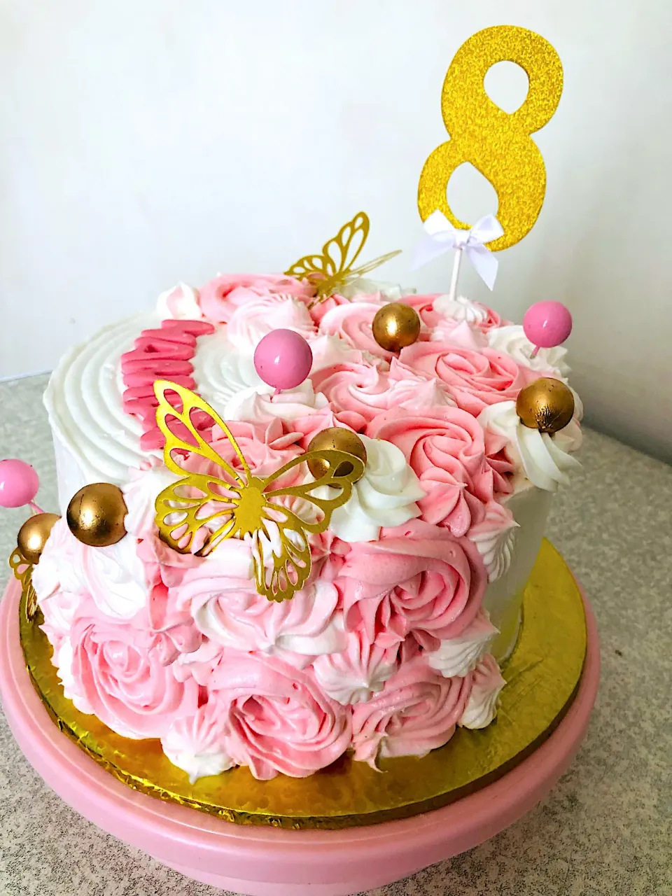 A touch of pink and gold|babylove2012さん