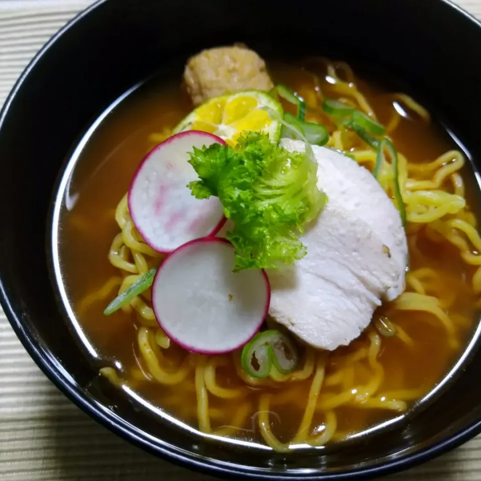 海老辛味噌ラーメン|比嘉俊郎さん