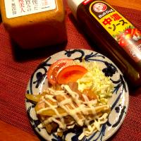 万能味ソースでうっまいぞおー🐘パオーん♪