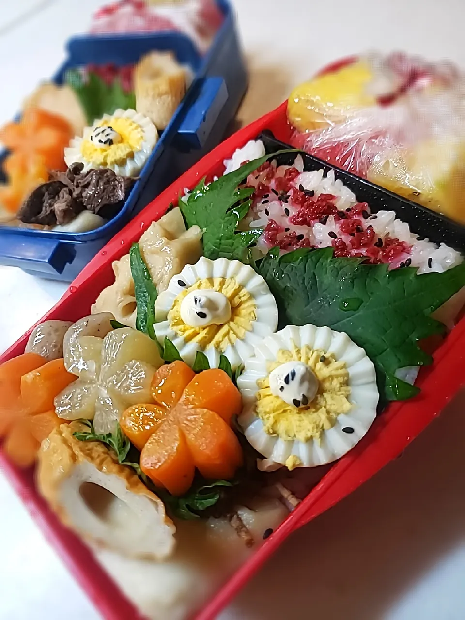 Snapdishの料理写真:今日のお弁当|mikaさん