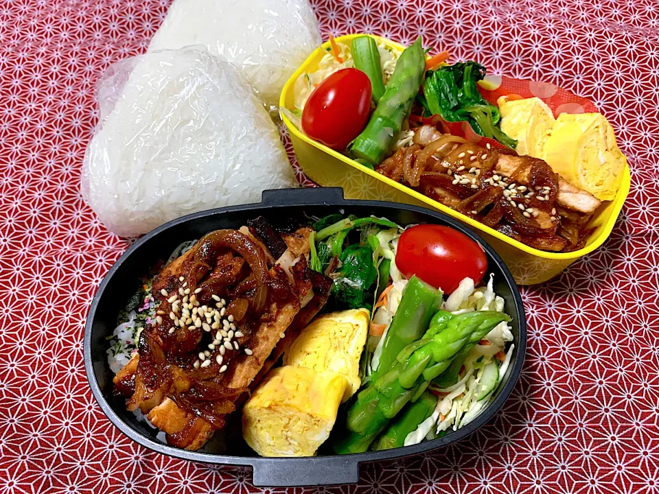 自分&旦那弁当🍱|がおりんさん