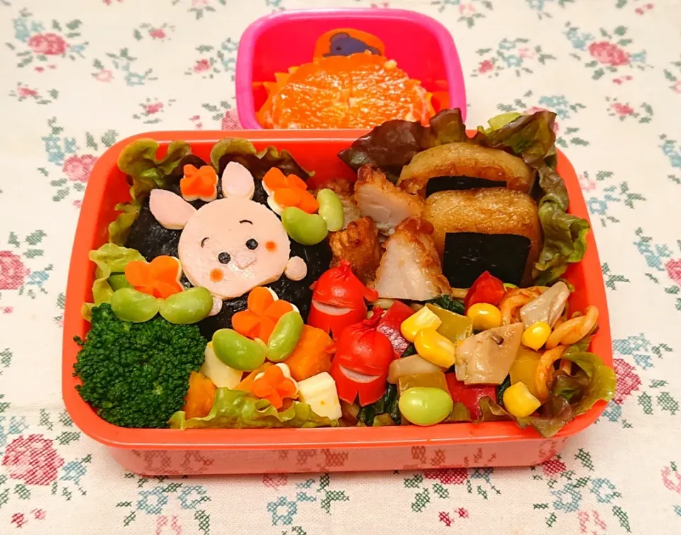 Snapdishの料理写真:ピグレット弁当❤️|みちゅあしさん