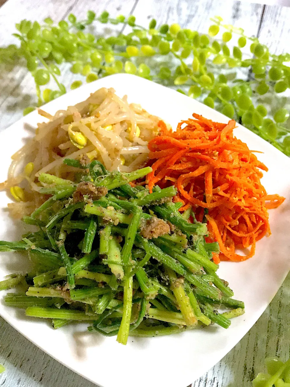 人参を食べ尽くそう🥕人参の茎のナムル🥕|🌺🌺Foodie🌺🌺さん