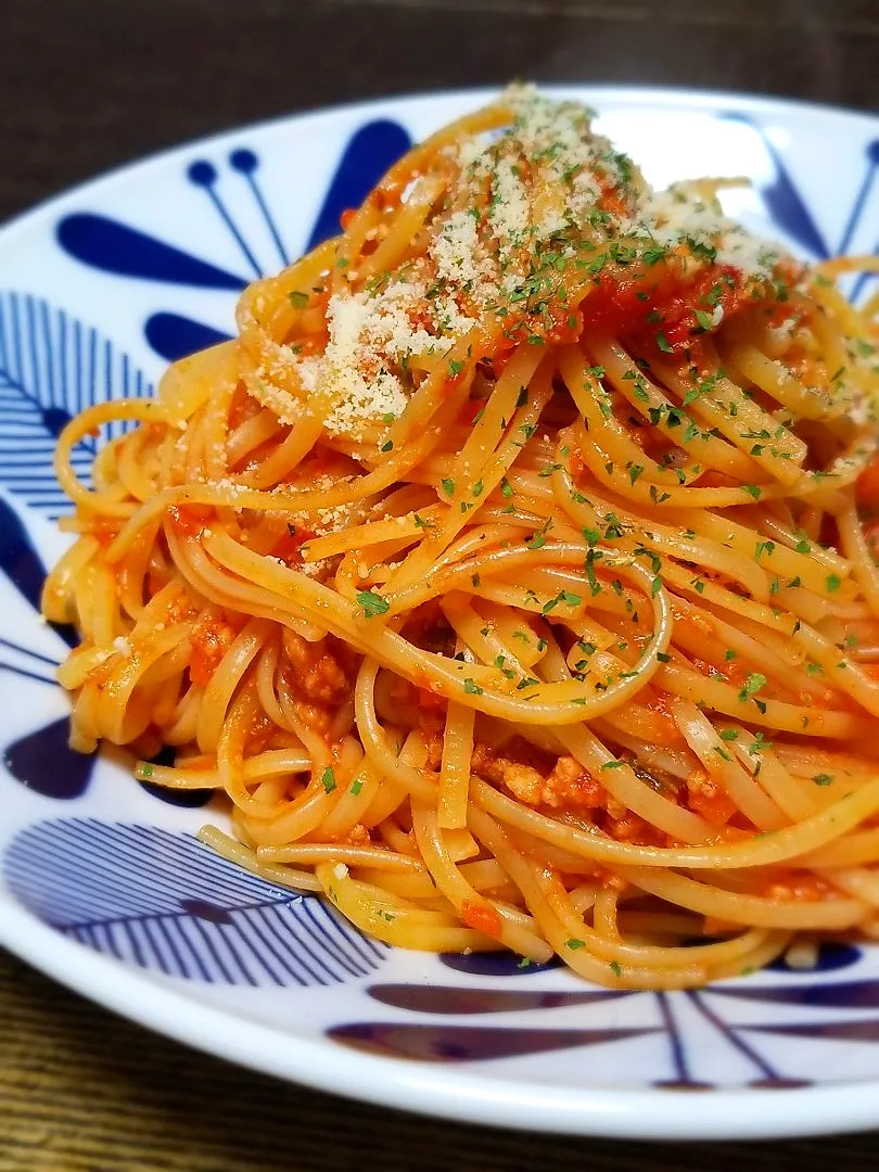 パパ作👨ミートソースパスタ|ぱんだのままんさん