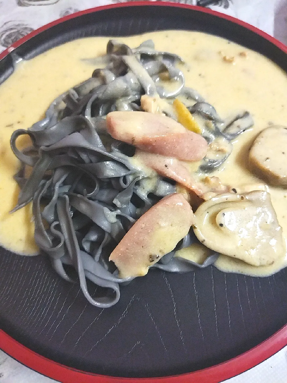 Black ramen carbonara|lailatul73さん